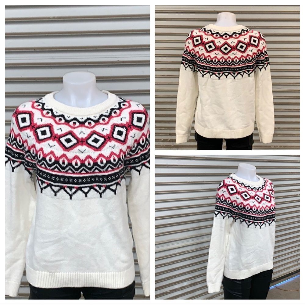 Tommy Hilfiger size m cotton/wool blend sweater